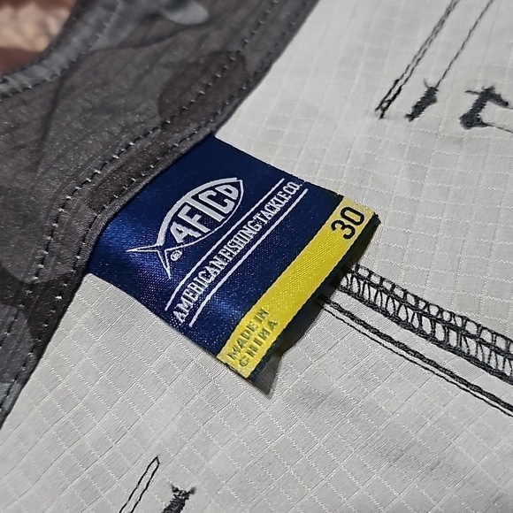 AFTCO Camo Fishing Shorts‎ Size 30 NWT - Picture 4 of 6